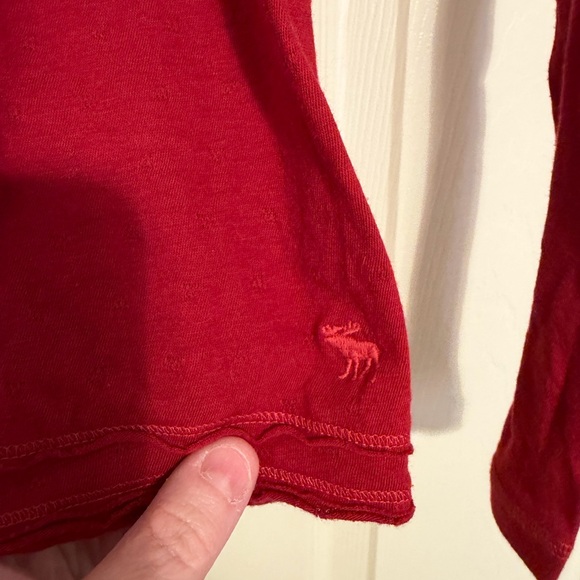 Abercrombie and Fitch Y2K babydoll long sleeve Top Blouse - Picture 3 of 5